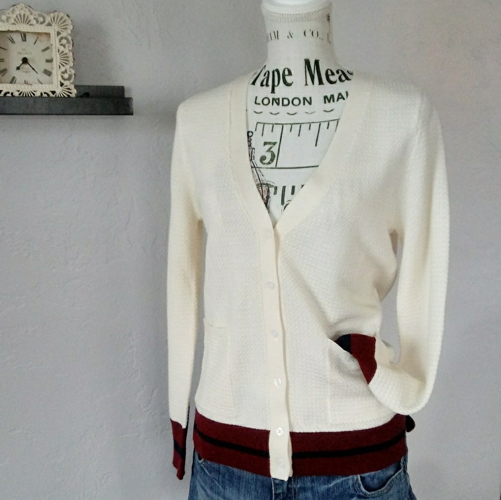 Joie silk wool blend cardigan